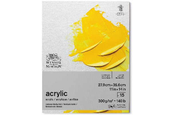 Acrylic Pad 300g 27,9x35,6cm, 15 pages